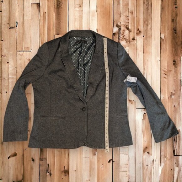 NWT The Limited Pine Green & Black Tweed Blazer Size XXL - Picture 12 of 16